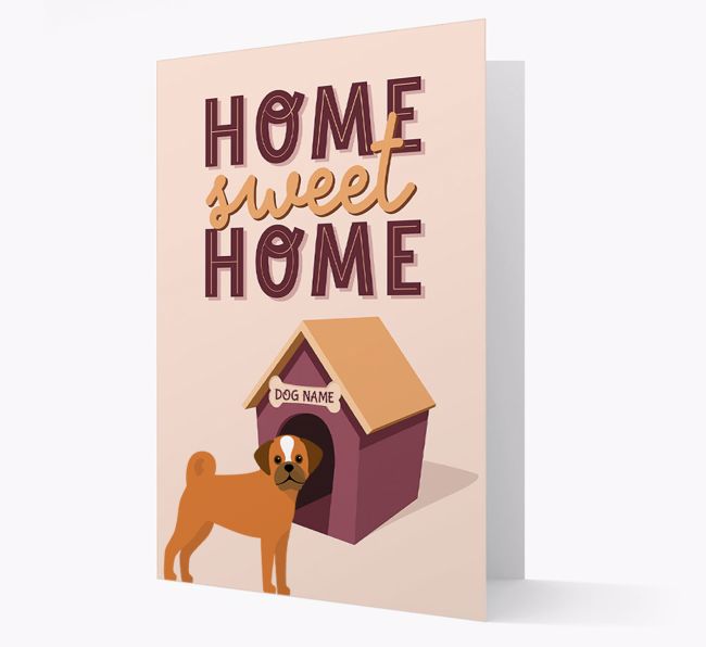 Home Sweet Home: Personalized {breedFullName} Card